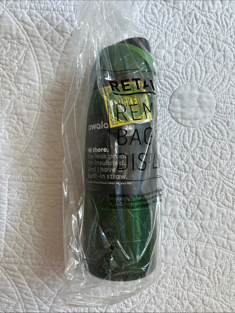 Owala Green Wicked Insulated Water Bottle - 24 oz